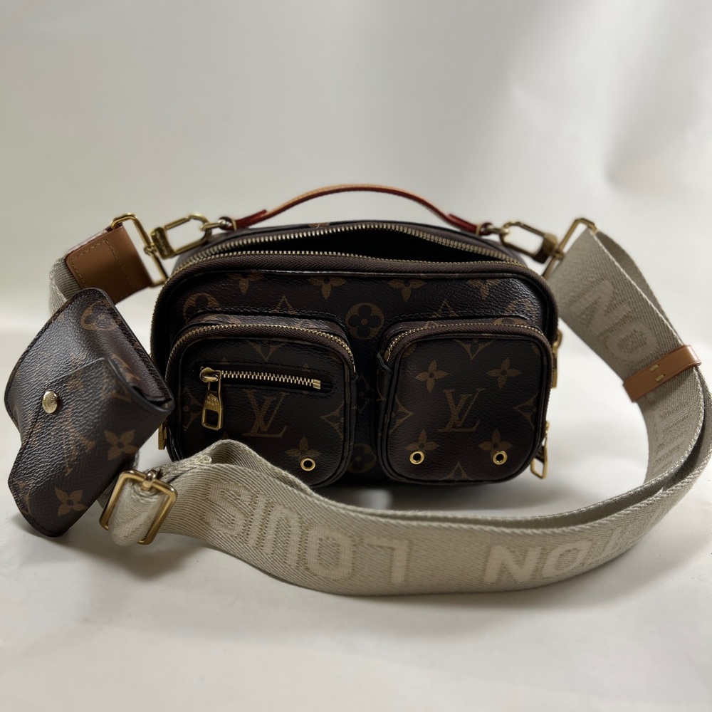 Louis Vuitton Utility Crossbody Canvas Monogram